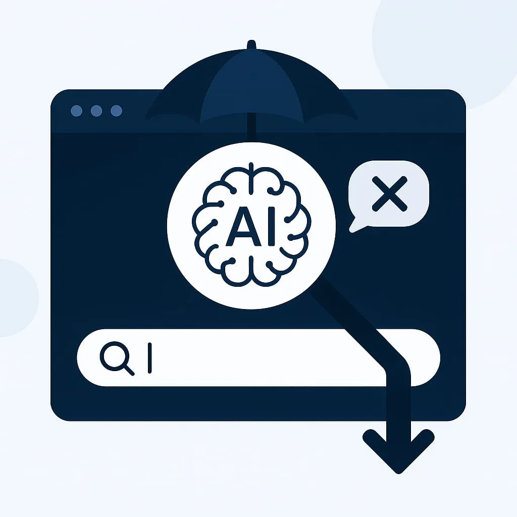 Suppression for Negative AI Mentions