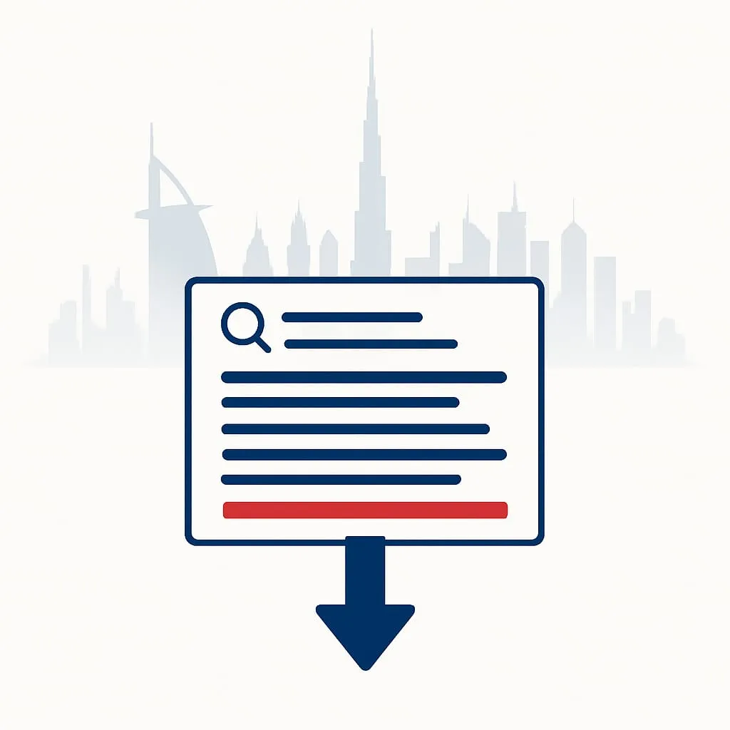 Content Suppression Services in Dubai