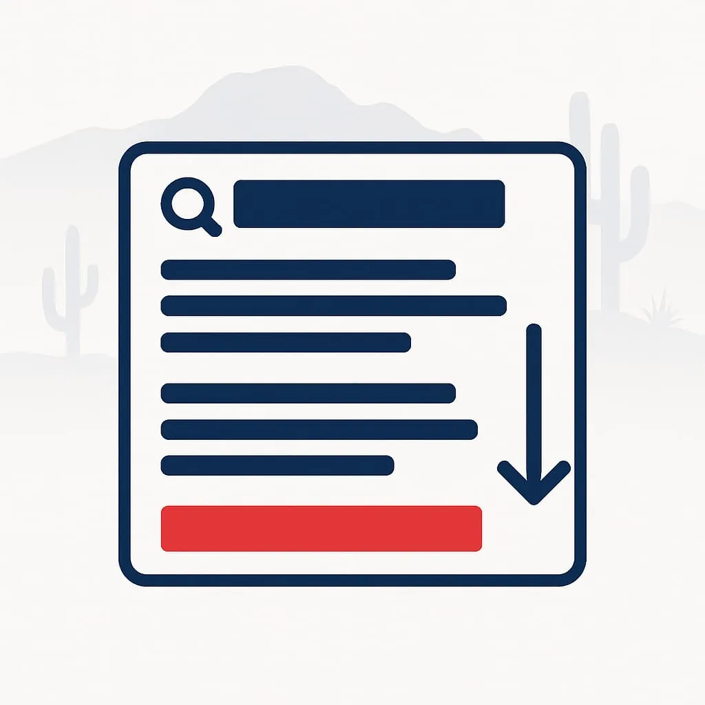 Negative Content Push Down Tucson